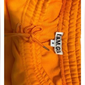 I.am.Gia orange joggers